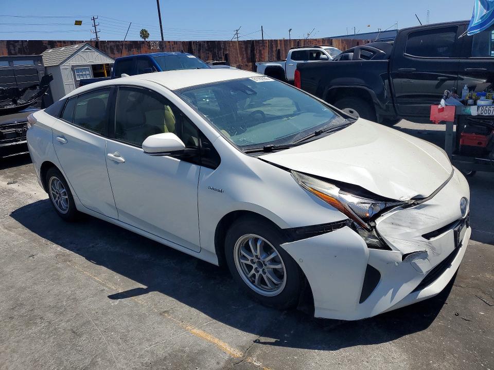 2017 Toyota Prius VIN JTDKARFUXH3046515 COPART salvage auction — FRONT END, Ca - Salvage Certificate, sold $4,000 on 2026-07-22 (photo 4)