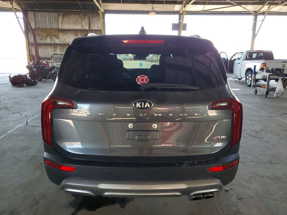 2021 Kia Telluride VIN 5XYP64HC2MG101737 COPART salvage auction — ALL OVER, Az - Cert Of Title - Salvage, sold $250 on 2026-07-29 (photo 6)