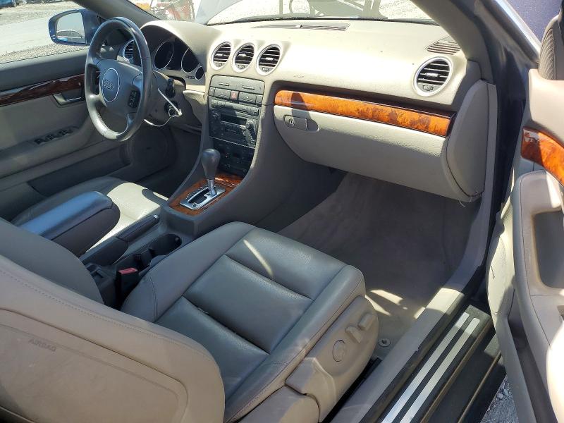 2006 Audi A4 VIN WAUAC48H46K004933 COPART salvage auction — FRONT END, CA - SALVAGE CERTIFICATE, sold $350 on 2026-07-17 (photo 8)