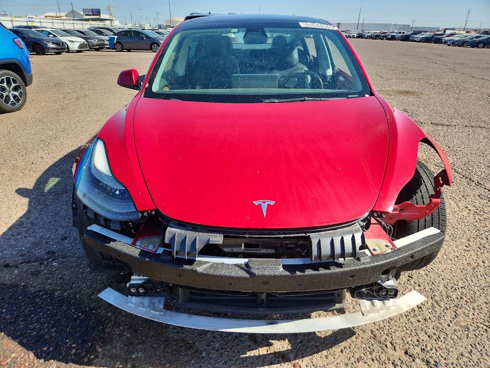 2022 Tesla Model 3 VIN 5YJ3E1EA1NF303934 COPART salvage auction — SIDE, AZ - CERTIFICATE OF TITLE, sold $3,650 on 2026-07-20 (photo 5)