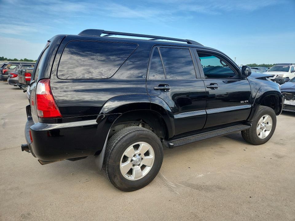 2009 Toyota 4runner VIN JTEBU14R59K040406 COPART salvage auction — FRONT END, TX - SALVAGE VEHICLE TITLE (P), sold $4,700 on 2026-07-09 (photo 3)