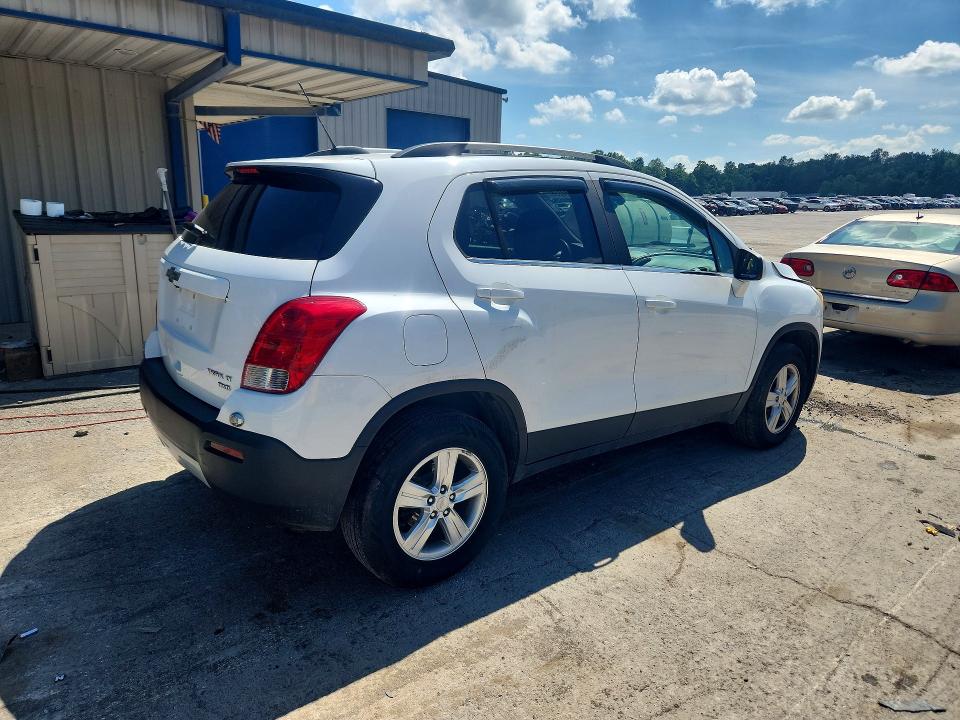 2016 Chevrolet Trax VIN KL7CJPSBXGB535186 COPART salvage auction — FRONT END, Pa - Certificate Of Salvage, sold $575 on 2026-07-16 (photo 3)