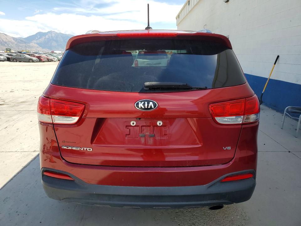 2017 Kia Sorento VIN 5XYPGDA51HG190764 COPART salvage auction — FRONT END, Ut - Salvage Certificate, sold $1,900 on 2026-08-31 (photo 6)