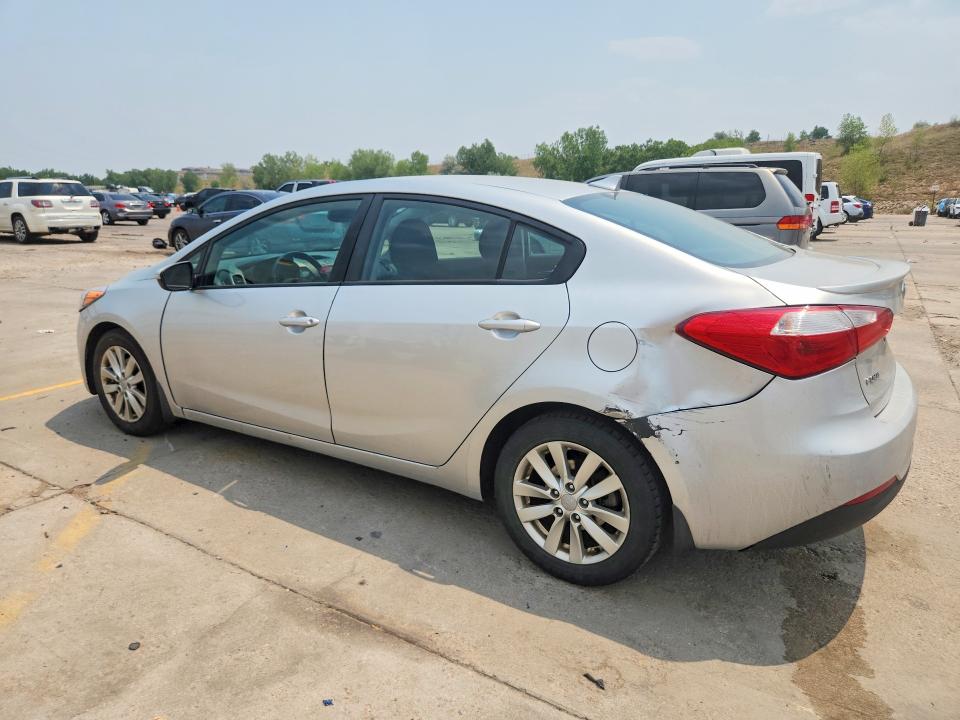 2015 Kia Forte VIN KNAFX4A6XF5283161 COPART salvage auction — REAR END, CO - SALVAGE TITLE, sold $1,200 on 2026-07-27 (photo 2)