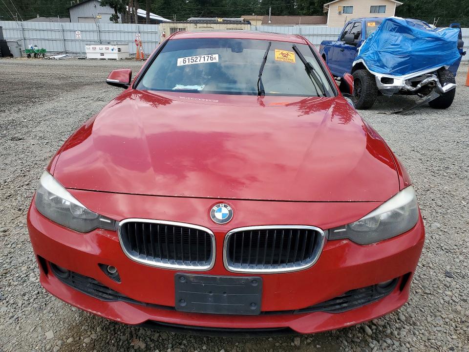 2013 BMW 3er VIN WBA3B5C55DJ598398 COPART salvage auction — REAR END, Wa - Bill Of Sale, sold $350 on 2026-08-07 (photo 5)