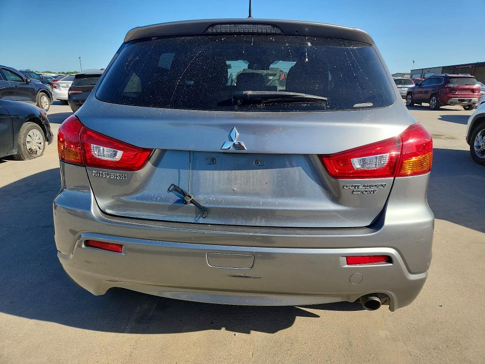 2012 Mitsubishi Outlander VIN JA4AR4AU2CZ004872 COPART salvage auction — SIDE, Tx - Certificate Of Title, sold $1,350 on 2026-07-13 (photo 6)