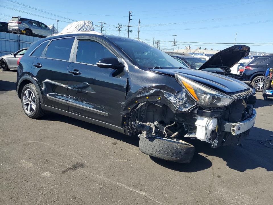 2021 Kia Niro VIN KNDCD3LD5M5463911 COPART salvage auction — FRONT END, Ca - Salvage Certificate, sold $4,150 on 2026-07-27 (photo 4)