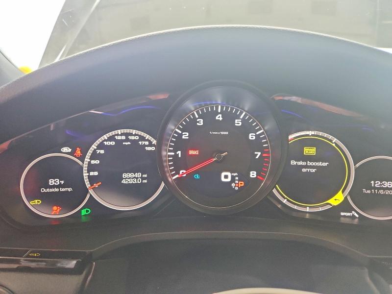 2021 Porsche Cayenne VIN WP1AB2AY0MDA28571 COPART salvage auction — REAR END, Ne - Cert Of Title-Salvage, sold $27,250 on 2026-08-18 (photo 9)