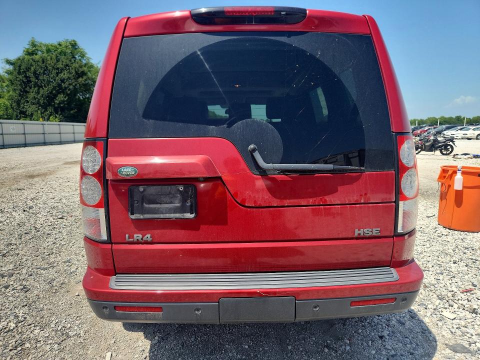 2012 Land rover Lr4 VIN SALAG2D42CA602785 COPART salvage auction — MINOR DENT/SCRATCHES, NE - CERTIFICATE OF TITLE, sold $30 on 2026-07-27 (photo 6)