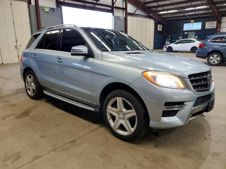 2014 Mercedes-benz M-klasse VIN 4JGDA7DB6EA313408 COPART salvage auction — MINOR DENT/SCRATCHES, Salvage Title, sold $7,300 on 2026-07-27 (photo 4)