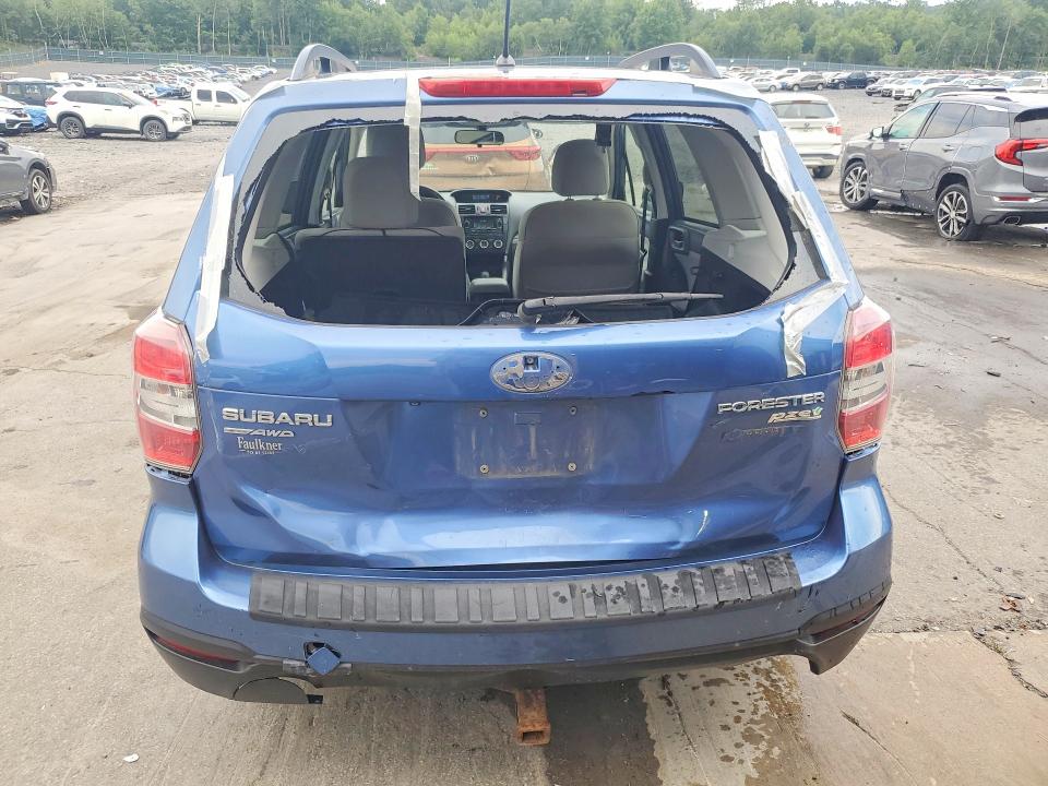 2015 Subaru Forester VIN JF2SJADC6FH820238 COPART salvage auction — REAR END, Pa - Certificate Of Salvage, sold $2 on 2026-07-29 (photo 6)