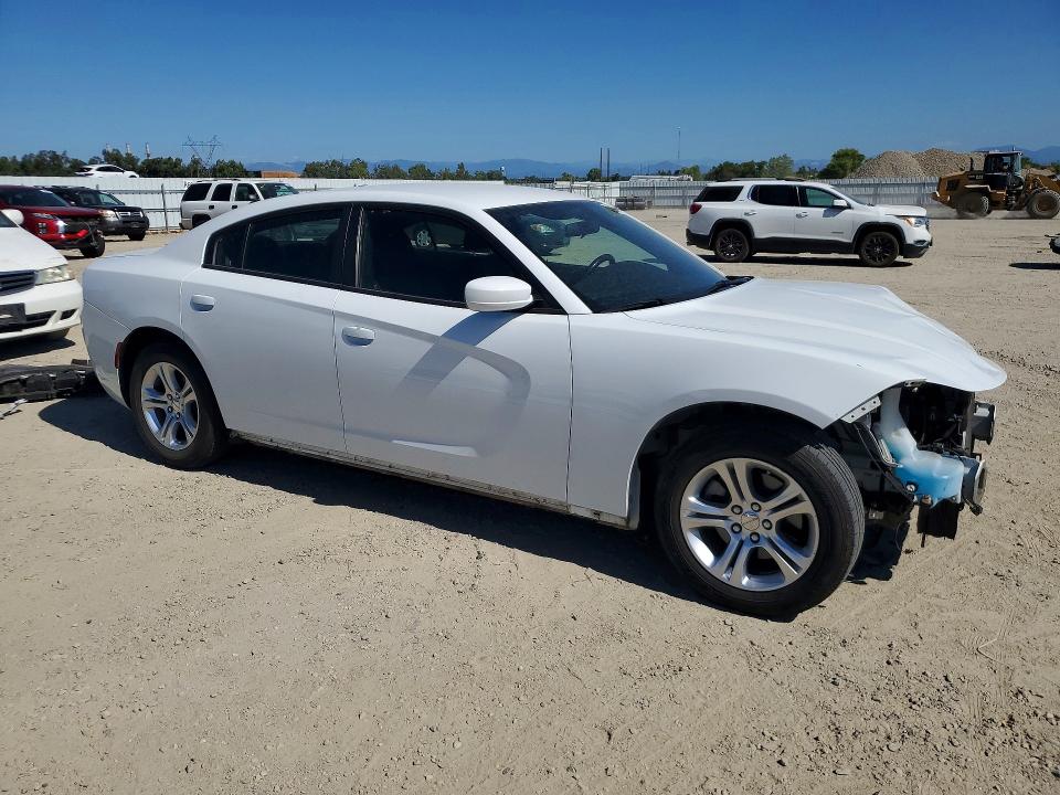 2022 Dodge Charger VIN 2C3CDXBG8NH196684 COPART salvage auction — FRONT END, Ca - Salvage Certificate, sold $3,700 on 2026-08-21 (photo 4)