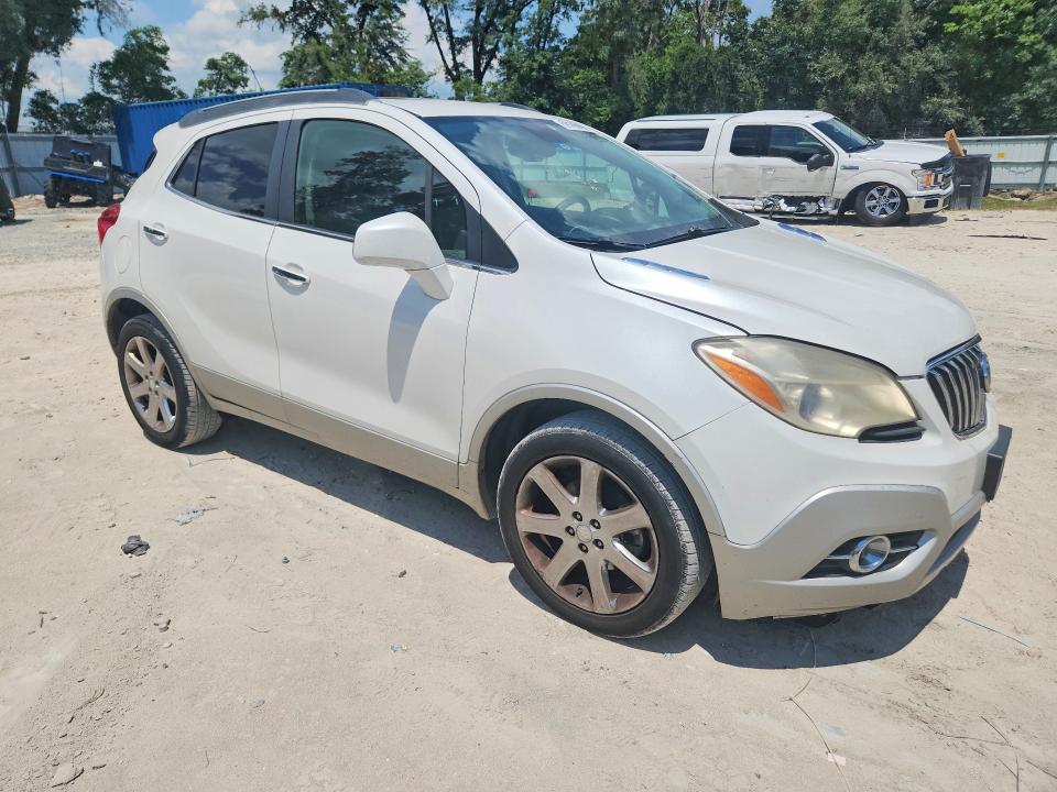 2013 Buick Encore VIN KL4CJBSB8DB084805 COPART salvage auction — FRONT END, Mt - Certificate Of Title, sold $700 on 2026-07-28 (photo 4)