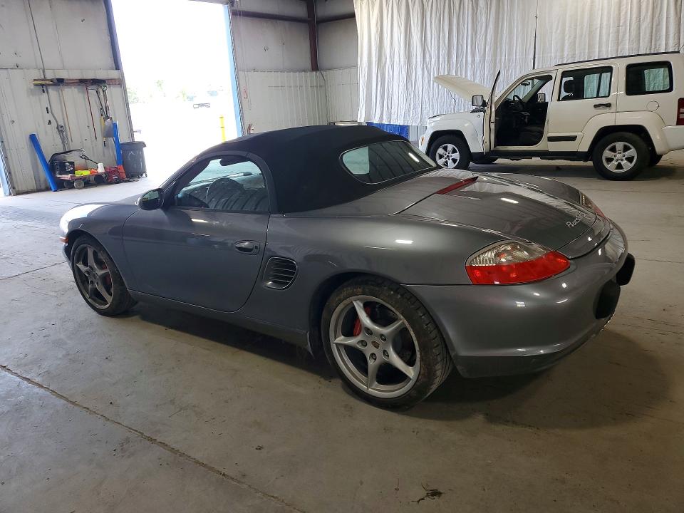 2003 Porsche Boxster VIN WP0CB29893U663155 COPART salvage auction — FRONT END, NY - MV-907A SALVAGE CERTIFICATE, sold $6,100 on 2026-08-24 (photo 2)