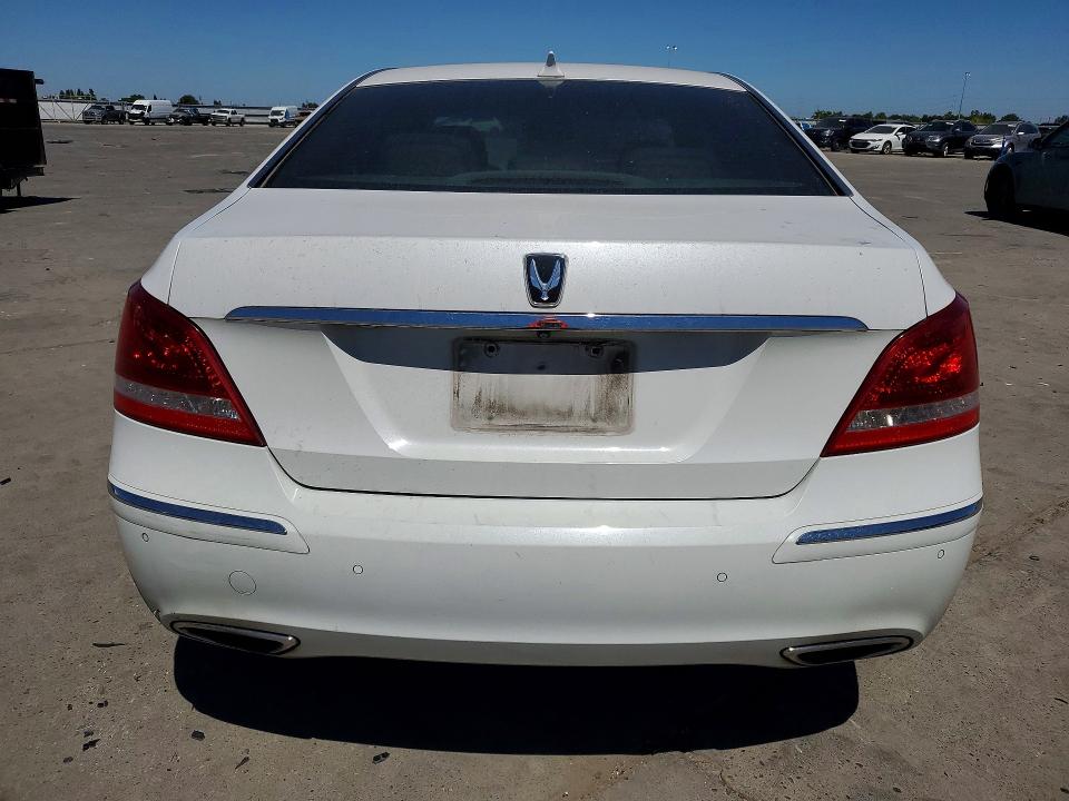 2013 Hyundai Equus VIN KMHGH4JH0DU072409 COPART salvage auction — MINOR DENT/SCRATCHES, Ca - Salvage Certificate, sold $925 on 2026-07-20 (photo 6)