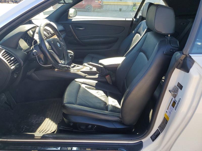2012 BMW 1er VIN WBAUN1C57CVR00527 COPART salvage auction — FRONT END, Az - Cert Of Title - Salvage, sold $1,700 on 2026-07-17 (photo 7)