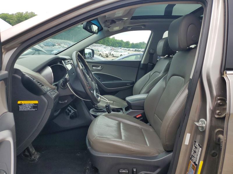 2016 Hyundai Santa fe VIN 5XYZWDLA6GG314810 COPART salvage auction — MECHANICAL, MA - CERTIFICATE OF TITLE, sold $1,050 on 2026-07-08 (photo 7)