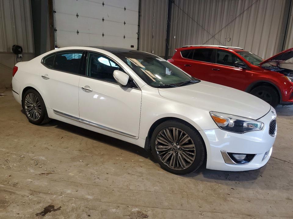 2014 Kia Cadenza VIN KNALN4D77E5167167 COPART salvage auction — MECHANICAL, Pa - Reconstructed Clean, sold $600 on 2026-07-22 (photo 4)