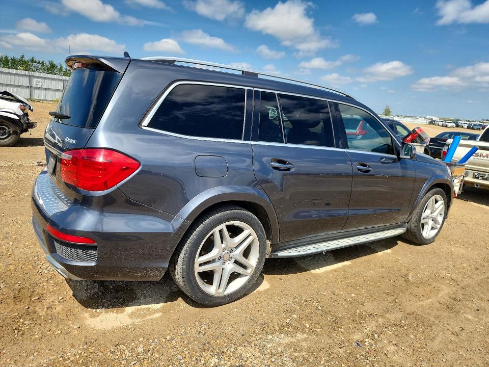 2015 Mercedes-benz Gl-class VIN 4JGDF6EE3FA596503 COPART salvage auction — FRONT END, AB - BOS - REBUILT, sold $3,150 on 2026-07-23 (photo 3)