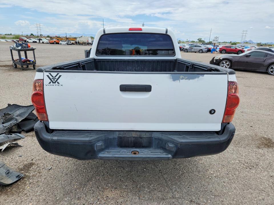 2012 Toyota Tacoma VIN 5TFNX4CNXCX011955 COPART salvage auction — FRONT END, Az - Cert Of Title - Salvage, sold $2,300 on 2026-07-31 (photo 6)