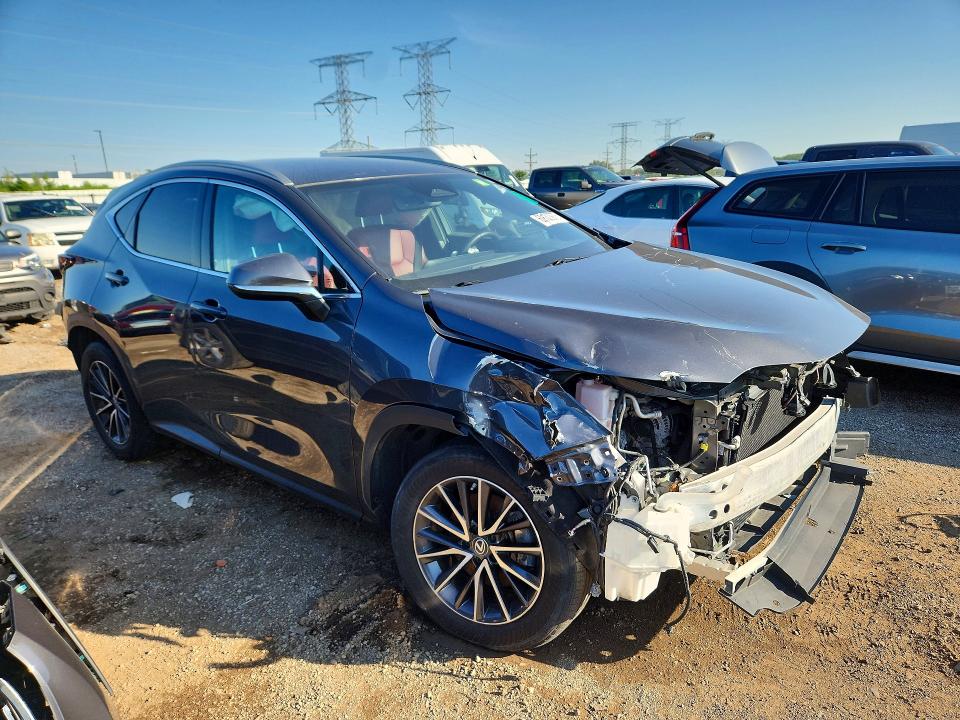 2022 Lexus Nx VIN 2T2ADCAZ7NC001226 COPART salvage auction — FRONT END, In - Certificate Of Title (P), sold $14,700 on 2026-07-23 (photo 4)