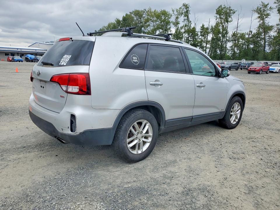 2015 Kia Sorento VIN 5XYKTDA7XFG580010 COPART salvage auction — SIDE, Wa - Vehicle Cert Of Ownership-Titl, sold $1,300 on 2026-07-27 (photo 3)