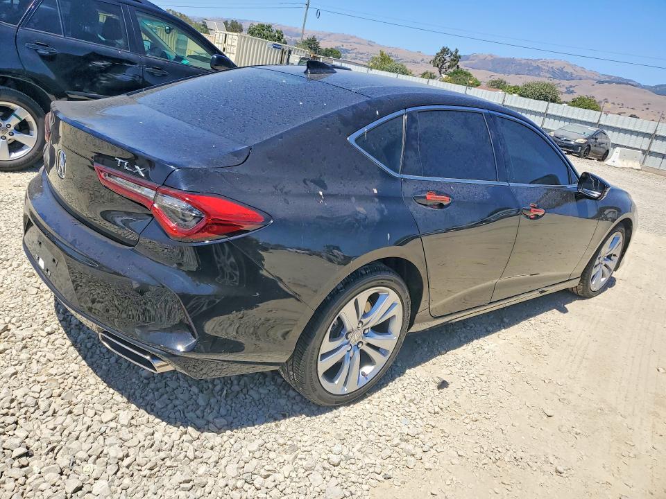 2023 Acura Tlx VIN 19UUB5F41PA004874 COPART salvage auction — VANDALISM, Ca - Salvage Certificate, sold $13,600 on 2026-07-28 (photo 3)