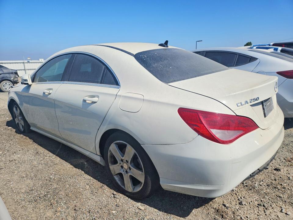 2017 Mercedes-benz Cla-class VIN WDDSJ4EB8HN402831 COPART salvage auction — FRONT END, Ca - Dis/Dlr/Exp Only Clean Title, sold $1,000 on 2026-07-31 (photo 2)