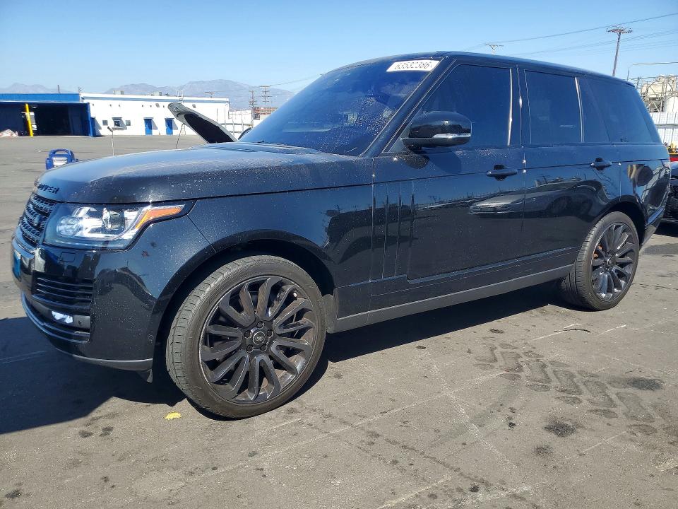 2017 Land rover RANGE ROVER VIN SALGS2FV6HA379849 COPART salvage auction — MINOR DENT/SCRATCHES, Nv - Dis/Dlr/Exp Only Clean Title (P), sold $16,879 on 2026-08-24 (photo 1)