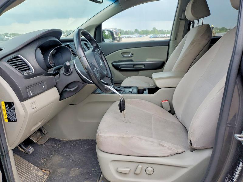 2016 Kia SEDONA VIN KNDMB5C13G6110237 COPART salvage auction — FRONT END, ON - PERMIT NO BRAND - UNFIT, sold $225 on 2026-07-23 (photo 7)