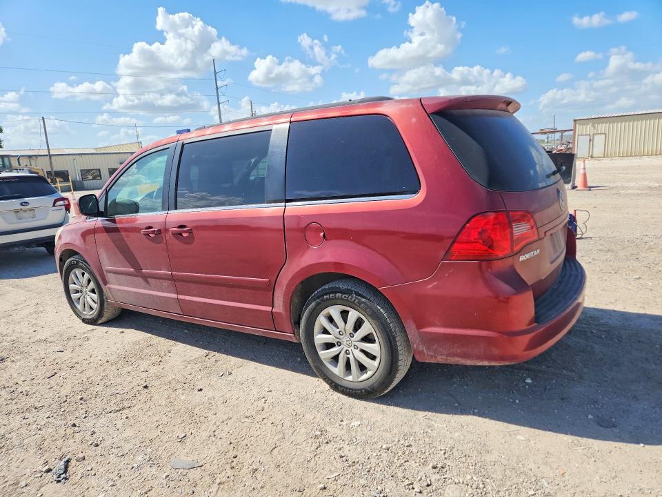 2012 Volkswagen Routan VIN 2C4RVABG3CR193974 COPART salvage auction — NORMAL WEAR, Tx - Certificate Of Title, sold $425 on 2026-07-22 (photo 2)