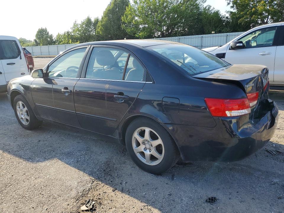 2006 Hyundai Sonata VIN 5NPEU46C46H079204 COPART salvage auction — REAR END, IN - CERT OF TITLE-SALVAGE TITLE (P), sold $375 on 2026-07-20 (photo 2)