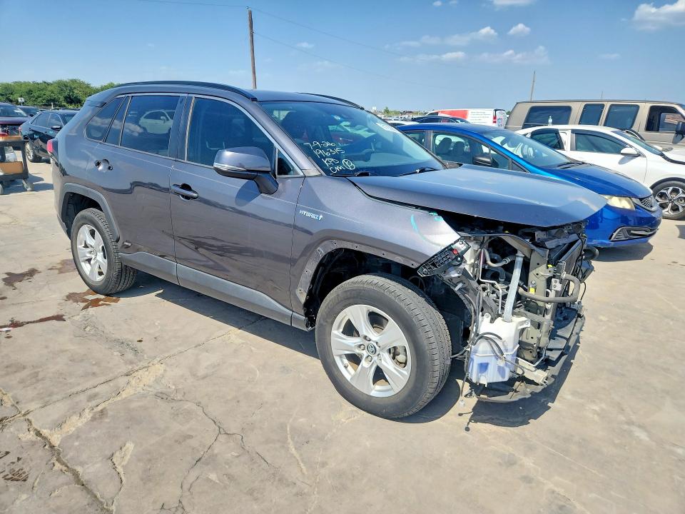 2019 Toyota Rav4 hybrid VIN 2T3RWRFV3KW031593 COPART salvage auction — FRONT END, Tx - Salvage Vehicle Title, sold $10,700 on 2026-07-27 (photo 4)