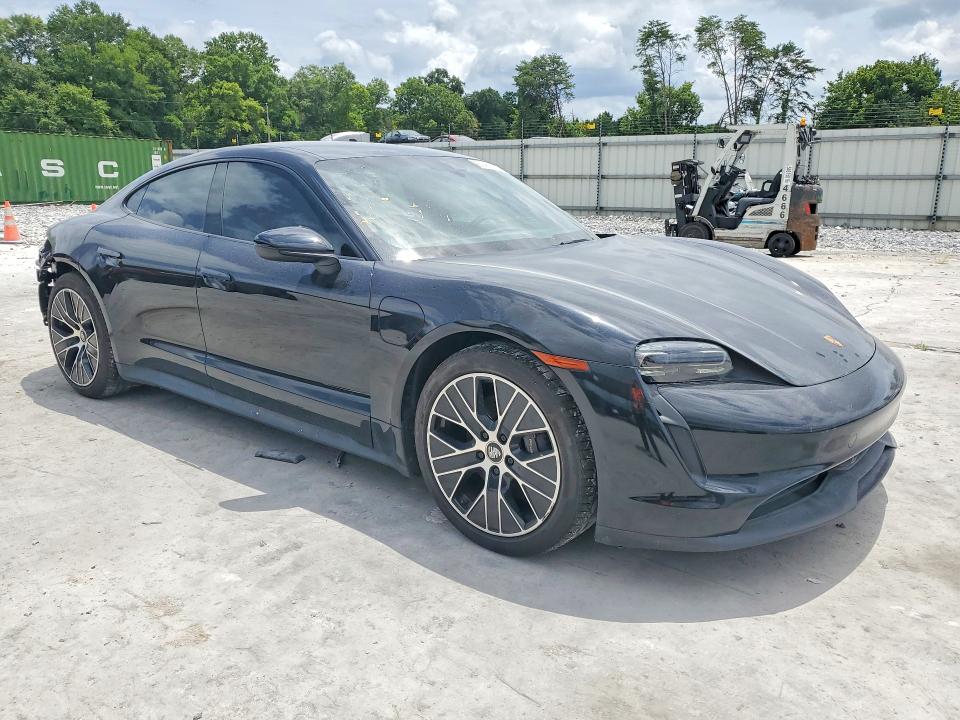 2022 Porsche Taycan VIN WP0AA2Y19NSA12219 COPART salvage auction — REAR END, Ga - Cert Of Title-Salvage, sold $10,900 on 2026-07-30 (photo 4)