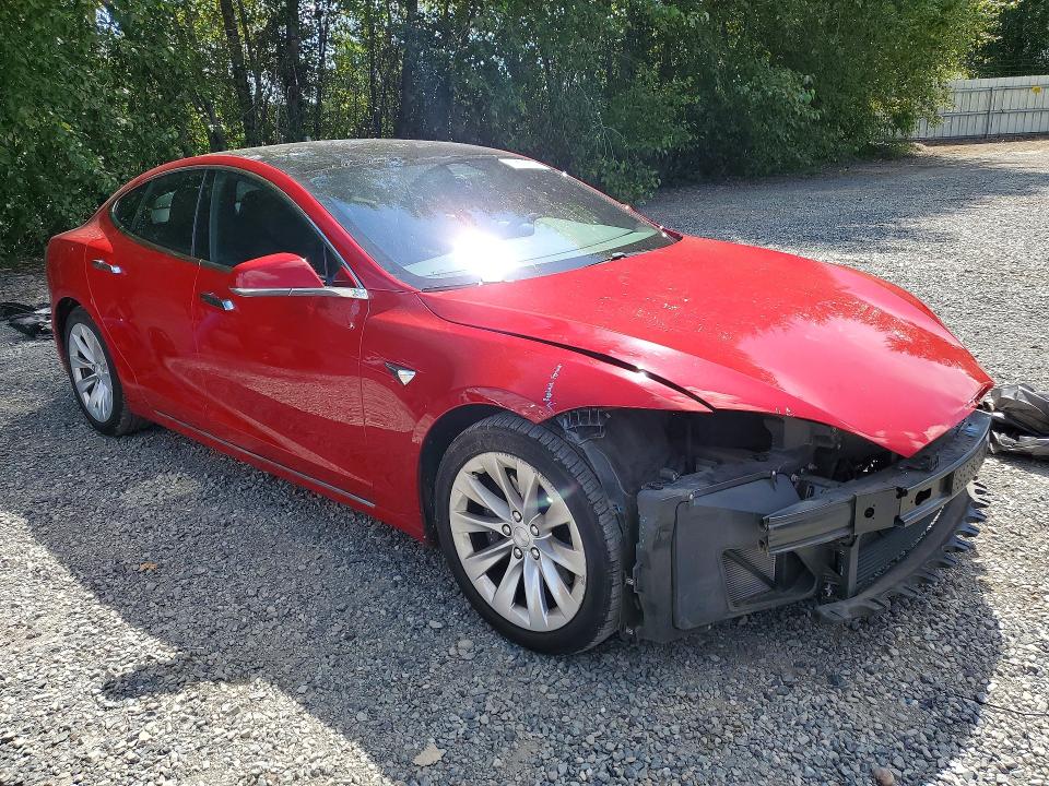 2018 Tesla Model s VIN 5YJSA1E29JF240012 COPART salvage auction — FRONT END, Wa - Bill Of Sale, sold $7,000 on 2026-09-02 (photo 4)