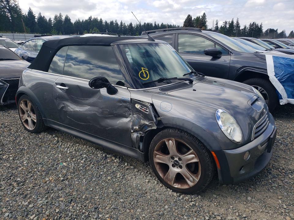 2007 Mini Cooper VIN WMWRH33547TL94519 COPART salvage auction — SIDE, Wa - Bill Of Sale, sold $775 on 2026-07-14 (photo 4)
