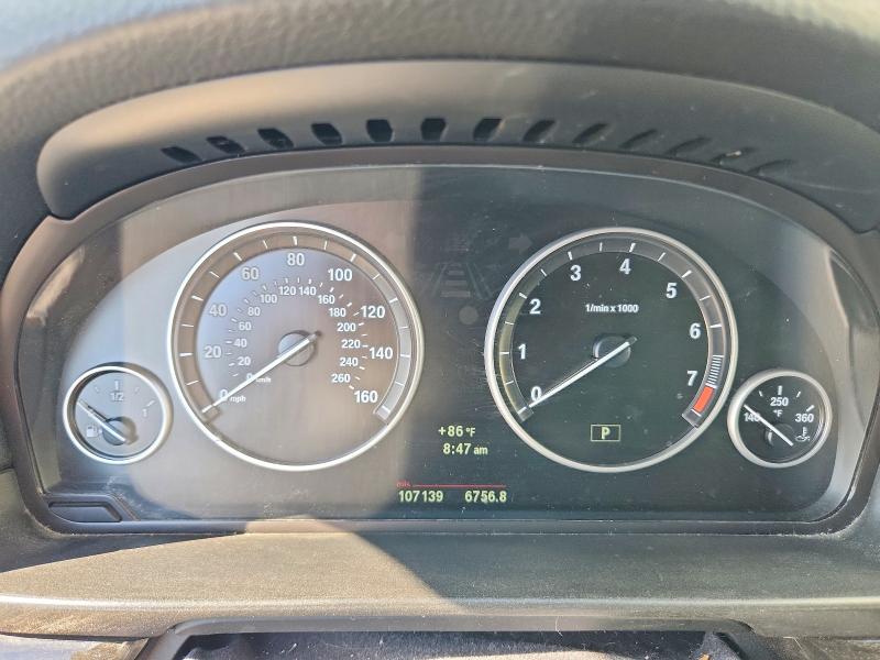2013 BMW 5er VIN WBAXG5C58DDY34298 COPART salvage auction — MECHANICAL, Ca - Dis/Dlr/Exp Only Clean Title, sold $875 on 2026-07-23 (photo 9)