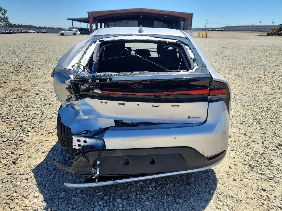 2024 Toyota Prius VIN JTDACAAUXR3016513 COPART salvage auction — REAR END, Ca - Salvage Certificate, sold $1,250 on 2026-07-30 (photo 6)