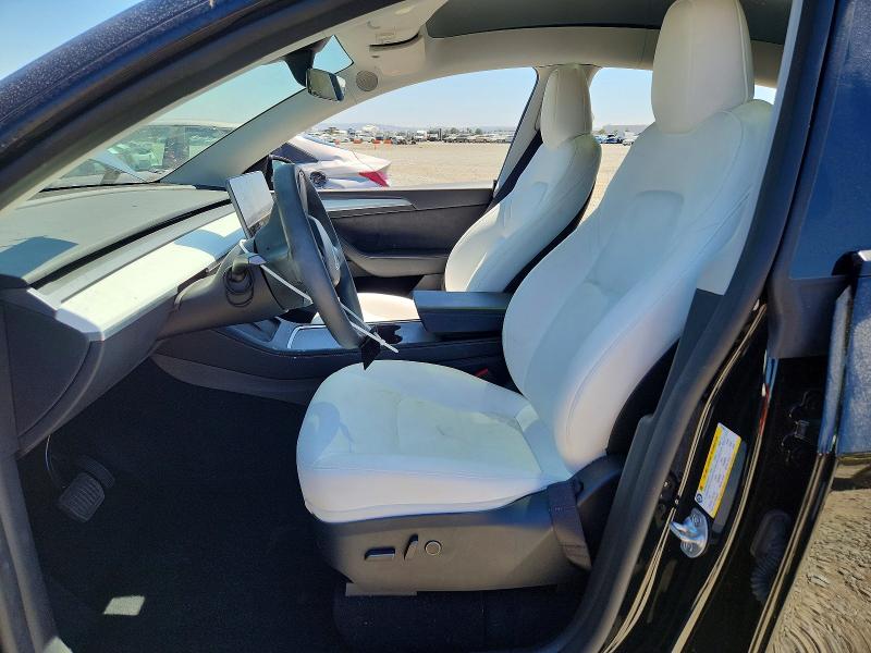 2025 Tesla Model y VIN 7SAYGAEEXSF271552 COPART salvage auction — FRONT END, CA - SALVAGE CERTIFICATE, sold $12,800 on 2026-08-28 (photo 7)