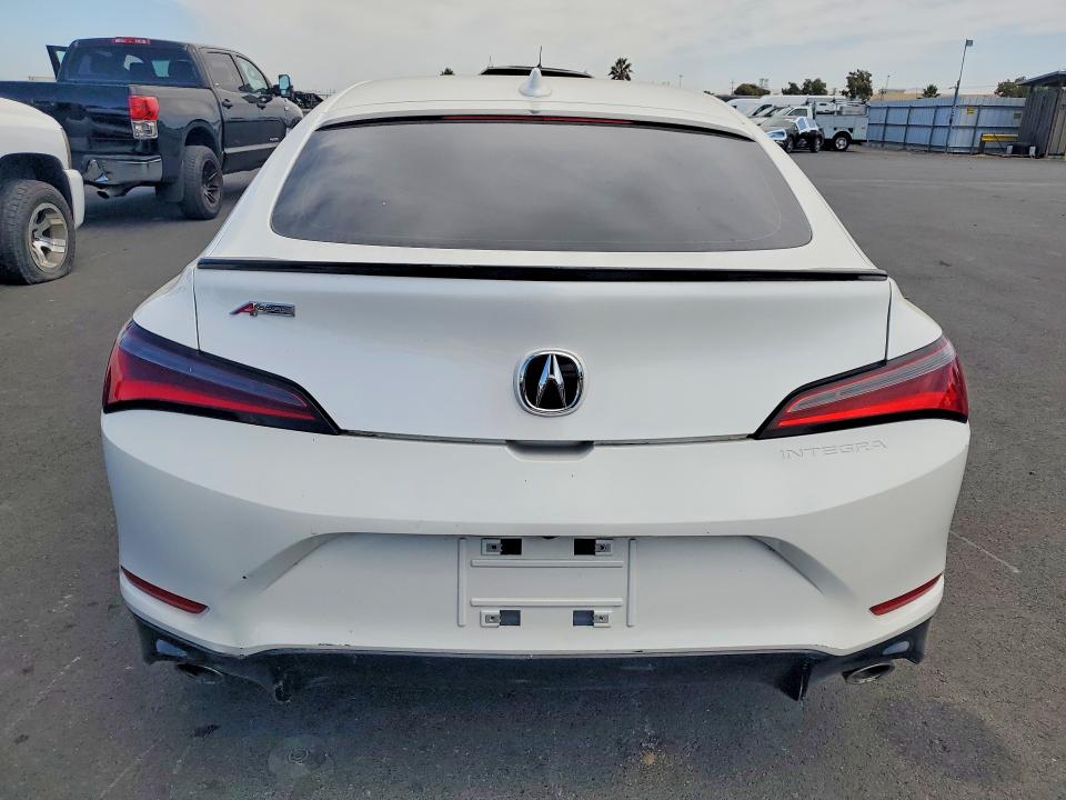 2023 Acura Integra VIN 19UDE4H37PA000611 COPART salvage auction — FRONT END, CA - DIS/DLR/EXP LIEN PAPERS-SALV, sold $7,500 on 2026-07-27 (photo 6)