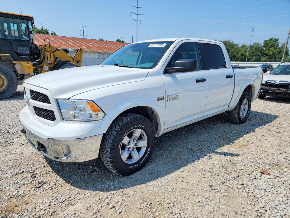 2018 Ram 1500 VIN 1C6RR7LT3JS278867 — COPART salvage auction photo