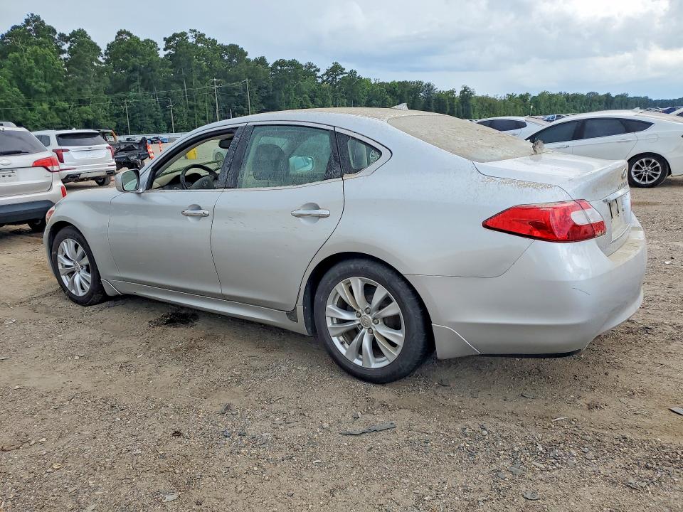 2011 Infiniti M37 VIN JN1BY1AP2BM325525 COPART salvage auction — WATER/FLOOD, LA - CERT OF TITLE-SALVAGE FLOOD, sold $125 on 2026-07-24 (photo 2)