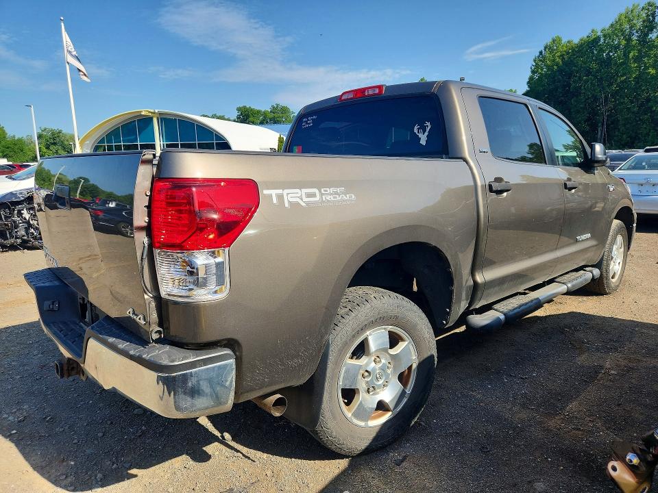 2012 Toyota Tundra VIN 5TFDY5F10CX216384 COPART salvage auction — REAR END, Ma - Cert Of Title-Salvage, sold $4,600 on 2026-07-23 (photo 3)
