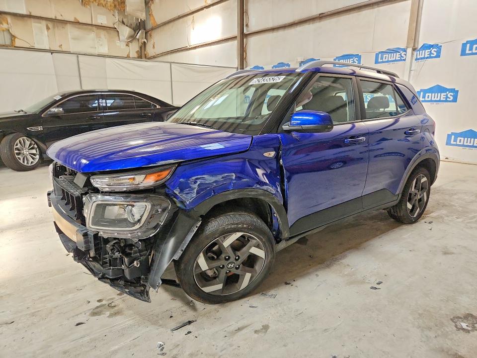 2025 Hyundai Venue VIN KMHRC8A37SU406693 COPART salvage auction — ALL OVER, FL - CERTIFICATE OF TITLE (P), sold $250 on 2026-07-27 (photo 1)