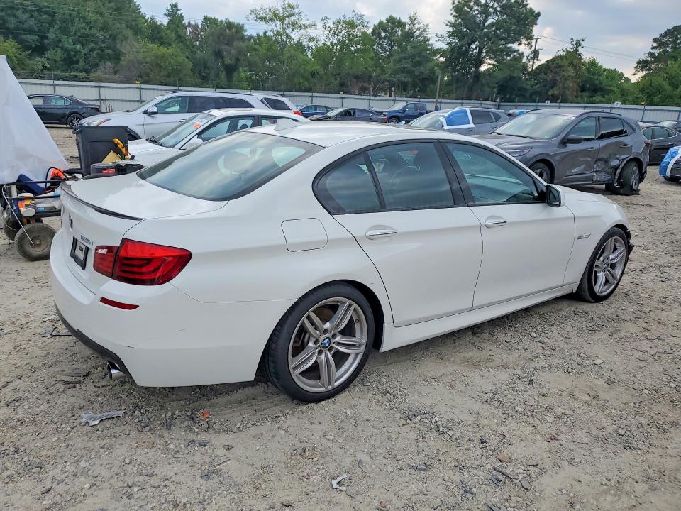 2013 BMW 5 series VIN WBAFR7C59DC817324 COPART salvage auction — FRONT END, Va - Certificate Of Title, sold $525 on 2026-07-28 (photo 3)