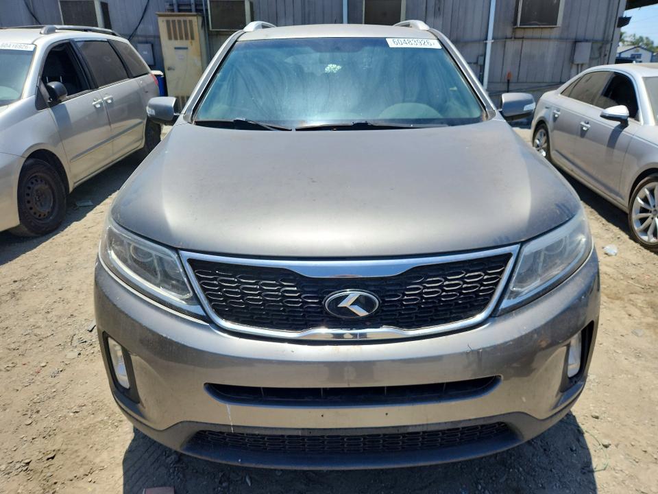 2014 Kia Sorento VIN 5XYKT4A62EG543295 COPART salvage auction — MINOR DENT/SCRATCHES, Salvage Title, sold $775 on 2026-07-20 (photo 5)