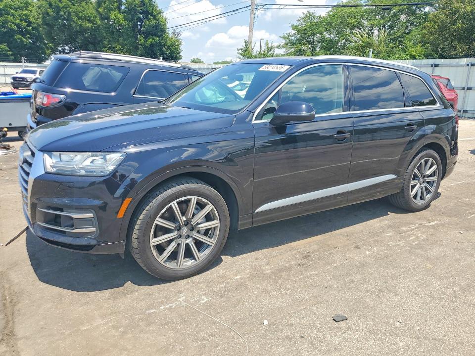 2017 Audi Q7 VIN WA1LAAF70HD034703 COPART salvage auction — FRONT END, Oh - Cert Of Title-Salvage, sold $7,600 on 2026-07-15 (photo 1)