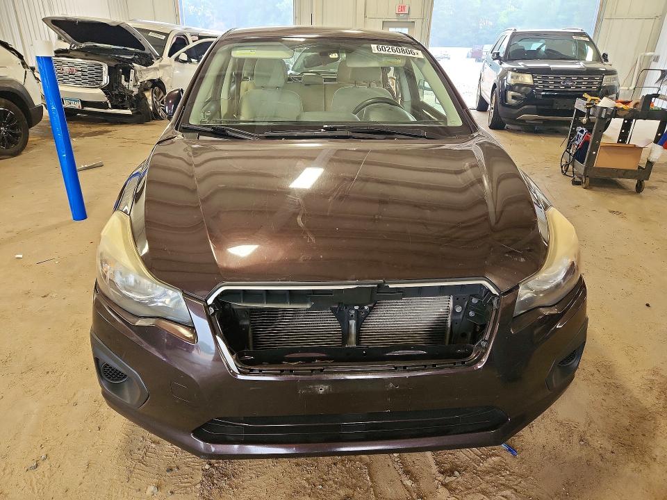 2013 Subaru Impreza VIN JF1GPAC66D2888883 COPART salvage auction — ALL OVER, MN - CERT OF TITLE-PRIOR SALVAGE, sold $225 on 2026-07-28 (photo 5)