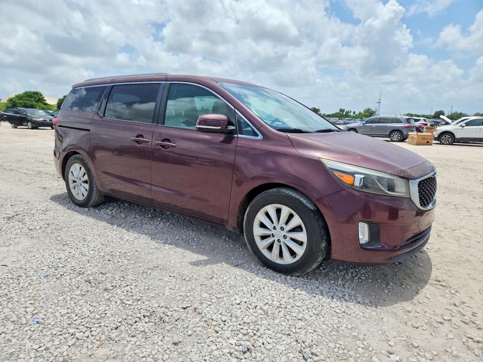 2016 Kia SEDONA VIN KNDMC5C15G6143852 COPART salvage auction — MINOR DENT/SCRATCHES, Fl - Certificate Of Title, sold $1,450 on 2026-07-28 (photo 4)
