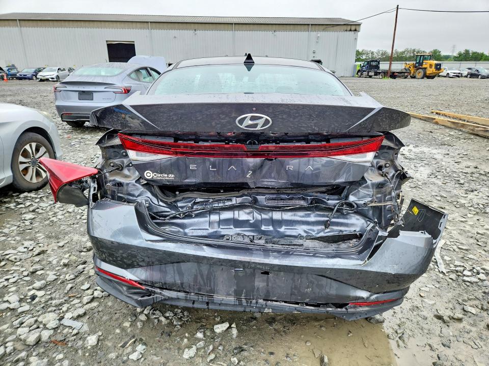 2021 Hyundai VIN 5NPLL4AG2MH013378 COPART salvage auction — REAR END, Nj - Cert Of Title-Salvage, sold $2,850 on 2026-07-27 (photo 6)